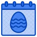 Easter Egg Day Event Festival Calendar Date Icon