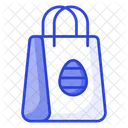 Easter Shopping Bag Icon