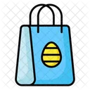 Easter Shopping Bag Icon