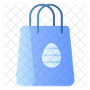 Easter Shopping Bag Icon