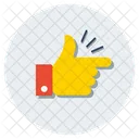 Easy Finger Snap Hand Gesture Icon