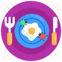 Dirty Egg Fried Egg Eating Egg Prank Icon