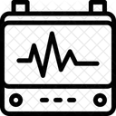 Ecg Monitor Medical Equipment Ecg アイコン