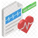 Ecg Report  Icon