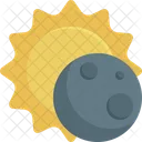 Eclipse Moon Sun Icon