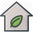 Eco Apartment House Icon