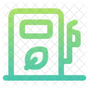 Eco Fuel Gas Station Icon