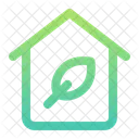 Eco House Home Icon