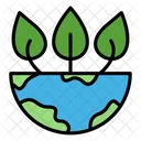 Ecology Earth Plant Icon