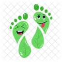 Eco Footprints  Icon