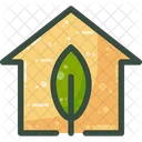 Eco House Green Icon