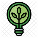 Eco Lightbulb  Icon