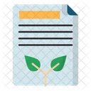 Eco Paper Icon