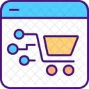 Ecommerce platform  Icon