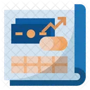 Economic Planning Market Economy Financial Icon