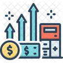 Economy Rise  Icon