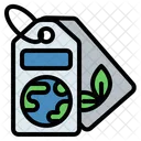 Ecotag Label Ecology Icon