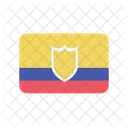 Ecuador Flag Country Icon