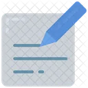 Writing Pen Paper Icon