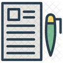 Edit Write Document Icon