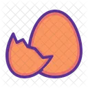 Egg Hatch Easter Icon