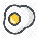 Egg Breakfast Fried Icon