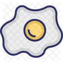 Egg Fried Egg Halloween Egg Icon