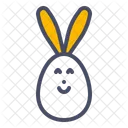 Egg Bunny Rabbit Icon