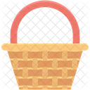 Egg Basket Bucket Icon