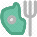 Egg And Fork Icon