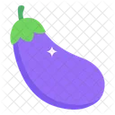 Eggplant Aubergine Vegetable Icon