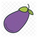 Eggplant Vegetable Food Icon