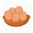 Eggs bowl  Icon