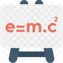 Einstein Formula Emc 2 Icon