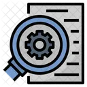 Elaborate Investigate Check Icon