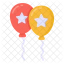 Star Balloons Election Balloons Party Balloons Icon