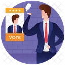 Election Male Candidate  Icon