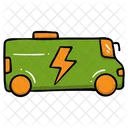 Electric Bus Bus Vehicle Icon