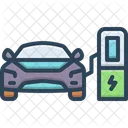 Electric Car  Icon