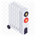 Electric Heater Appliance Household Accessory Icon