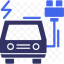 Electric Vehicle Charging Station Ev Charger Charging Point 아이콘