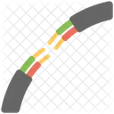 電気、電線、電気 アイコン