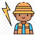 Electrician Mechanical Electric Icon