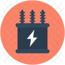 Electricity Transformer Power Icon