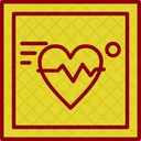 Electrocardiogram Healthcare Healthy Icon