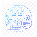 Hydrogen Green Electrolysis Symbol