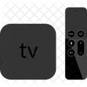 Electronica Apple Television Icono