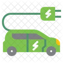 Ielectric Elektrofahrzeug Fahrzeug Symbol