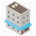 Elementary School School Building Educational Building Icon