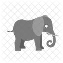 Elephant Animal Wildlife Icon